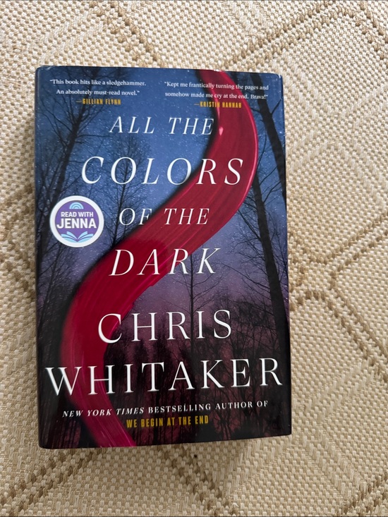 Other - Hardcover All the Colors of the Dark by Chris Whitaker, read once; 🖼️ 🔪